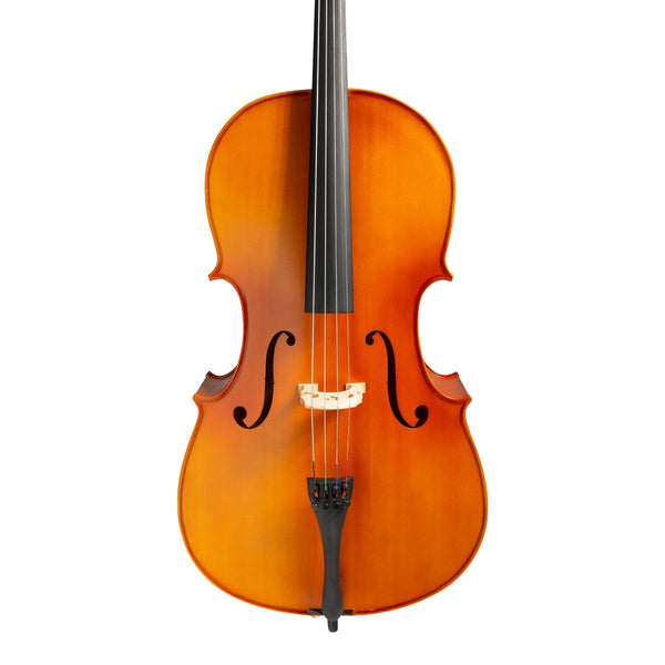 Steinhoff 3/4 Size Solid Top Student Cello Set (Natural Satin)