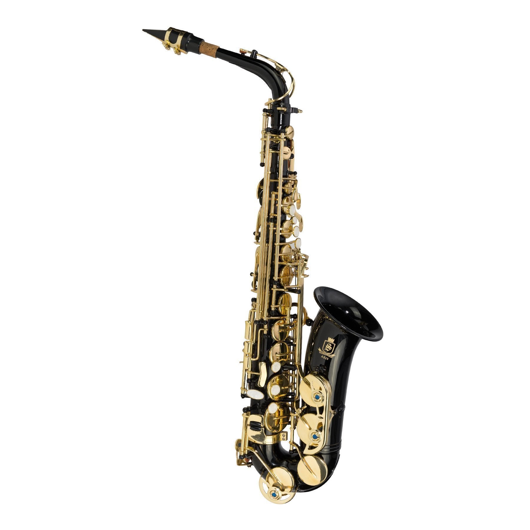 Steinhoff Intermediate Alto Saxophone (Black)-KSO-AS20-BLK