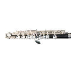 Steinhoff Intermediate Piccolo Flute (Black & Silver)