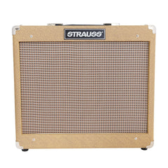 Strauss SVT-15R 15 Watt Combo Valve Amplifier with Reverb (Tweed)-SVT-15R-TWD