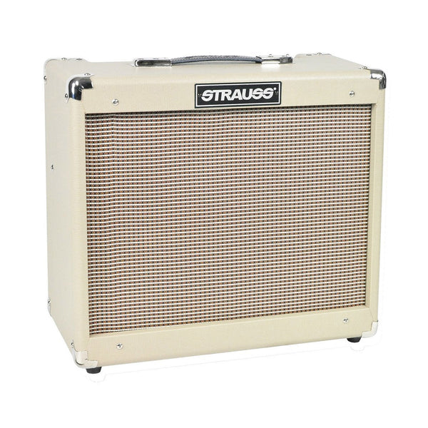 Strauss SVT-20R  20 Watt Combo Valve Amplifier with Reverb (Cream)