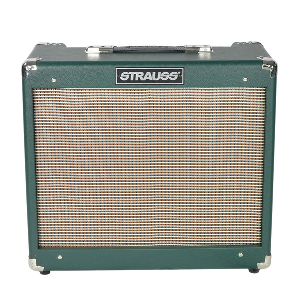 Strauss SVT-20R 20 Watt Combo Valve Amplifier with Reverb (Green)-SVT-20R-GRN