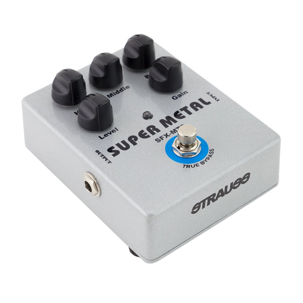 Strauss "Super Metal" Distortion Guitar Effects Pedal