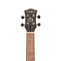 Tiki '22 Series' Spruce Solid Top Electric Cutaway Baritone Ukulele with Hard Case (Natural Gloss)