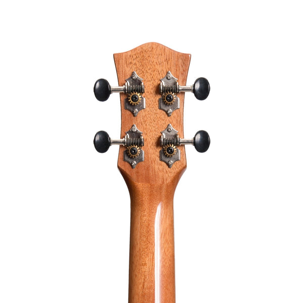 Tiki '22 Series' Spruce Solid Top Electric Cutaway Concert Ukulele with Hard Case (Natural Gloss)