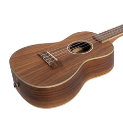 Tiki '3 Series' Koa Concert Ukulele with Gig Bag (Natural Satin)