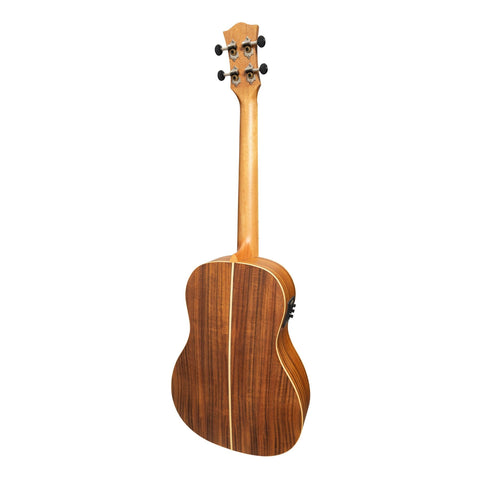 Tiki '3 Series' Koa Electric Baritone Ukulele with Gig Bag (Natural Satin)