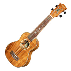 Tiki '3 Series' Koa Electric Soprano Ukulele with Gig Bag (Natural Satin)