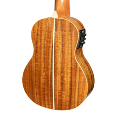 Tiki '3 Series' Koa Electric Soprano Ukulele with Gig Bag (Natural Satin)