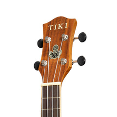 Tiki '3 Series' Koa Soprano Ukulele with Gig Bag (Natural Satin)