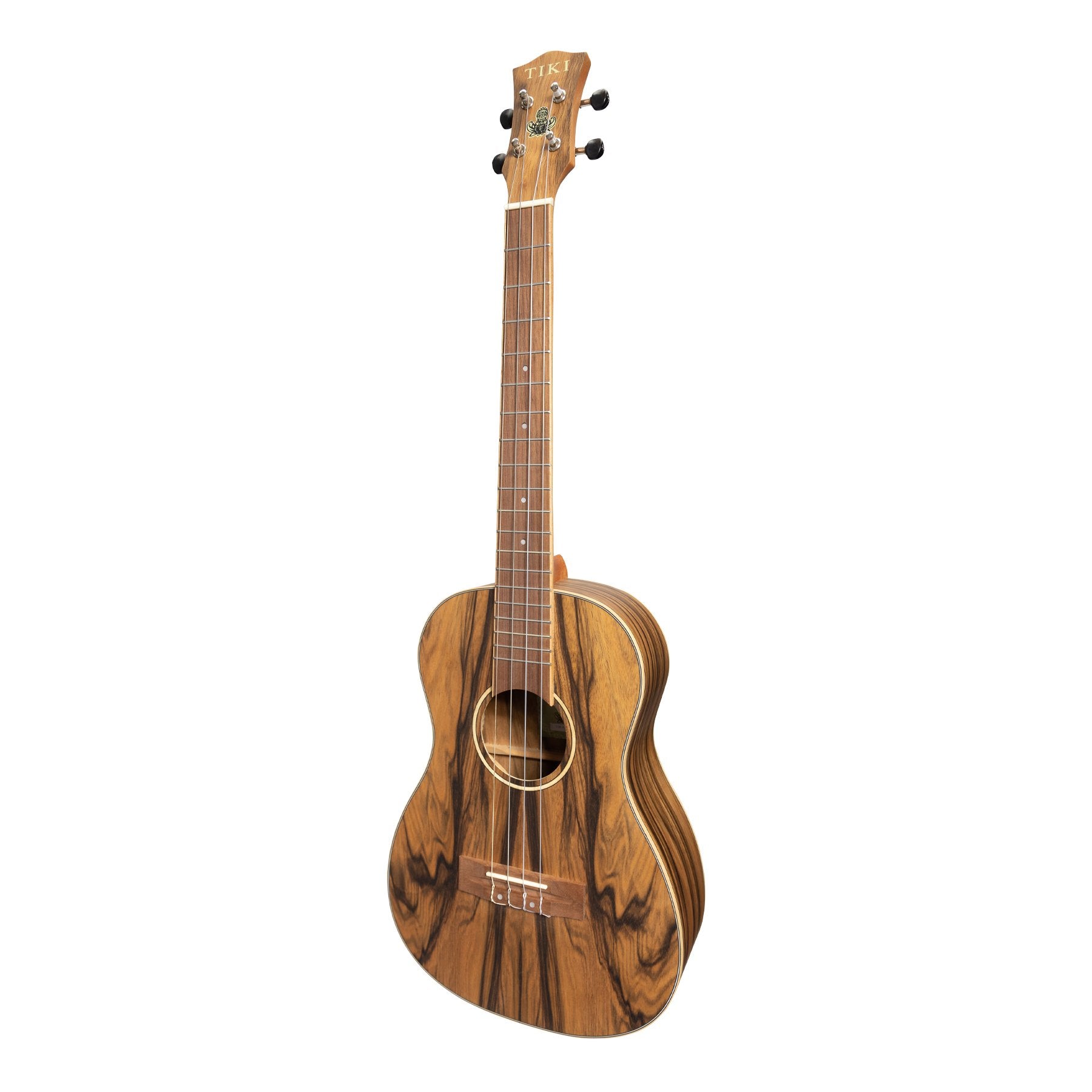 Tiki '4 Series' Daowood Baritone Ukulele with Gig Bag (Natural Satin)-TDB-4-NST