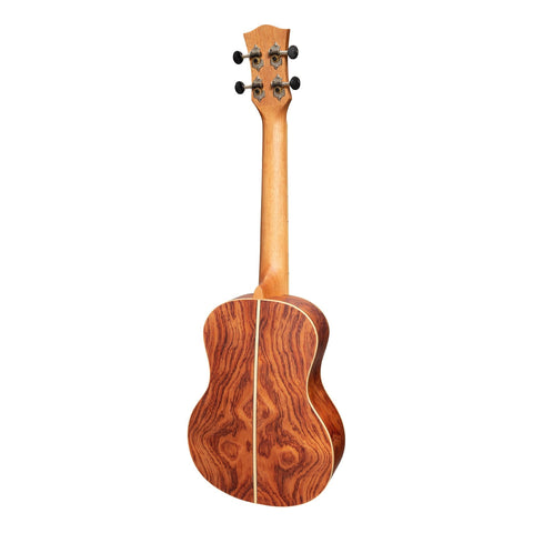 Tiki '7 Series' Cedar Solid Top Tenor Ukulele with Hard Case (Natural Satin)