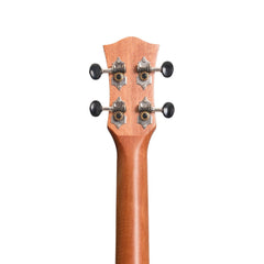 Tiki '9 Series' Koa Solid Top Electric Cutaway Baritone Ukulele with Hard Case (Natural Satin)