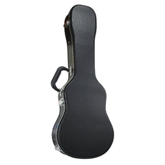 Tiki Deluxe 'Croc' Baritone Ukulele Hard Case (Black)-TUC-B-BLK