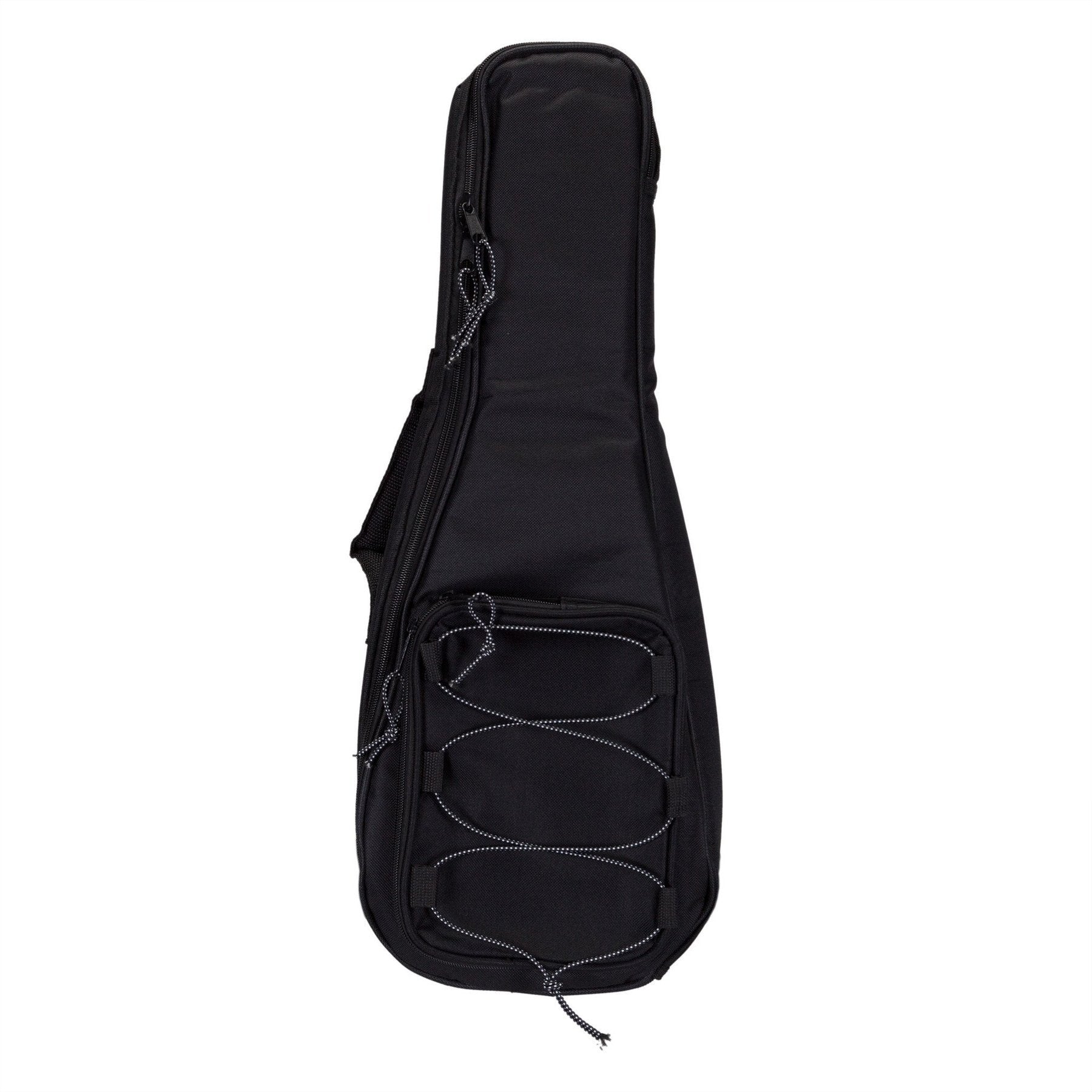 Tiki Deluxe Soprano Ukulele Bag (Black)-TGB-S-BLK