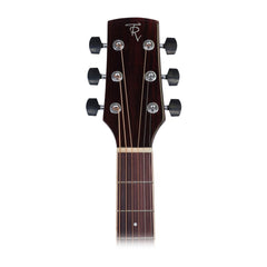 Timberidge '1 Series' Spruce Solid Top Acoustic-Electric Dreadnought Cutaway Guitar (Natural Gloss)