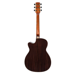 Timberidge '3 Series' Spruce Solid Top Acoustic-Electric Small Body Cutaway Guitar (Natural Gloss)