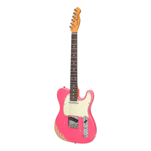 Tokai 'Legacy Series' TE-Style 'Relic' Electric Guitar (Pink)-TL-TE14-PK